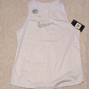 Nike Women's Light Gray Tank Top